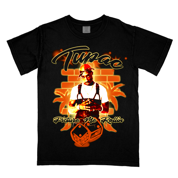 TUPAC AIRBRUSH VINTAGE TEE