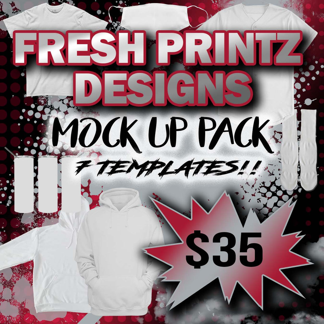 FRESH PRINTZ MOCK-UP PACK