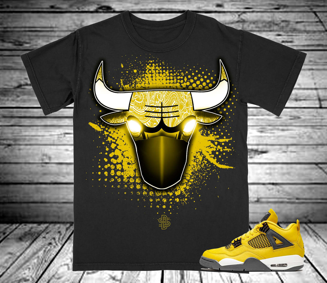 BULL HEAD FACE COVER AJ4 RETRO LIGHTNING